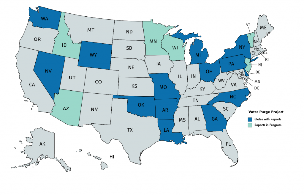 What We Do : The Voter Purge Project